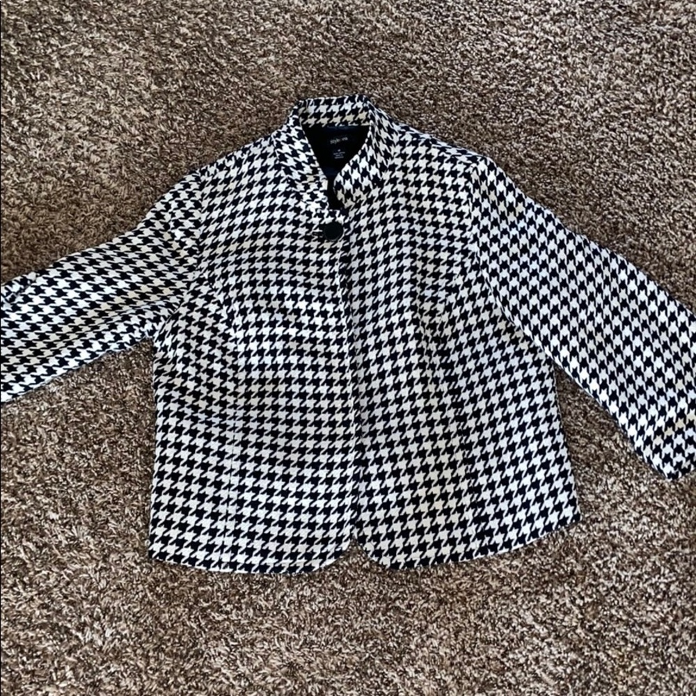 Houndstooth Style and Co. Jacket